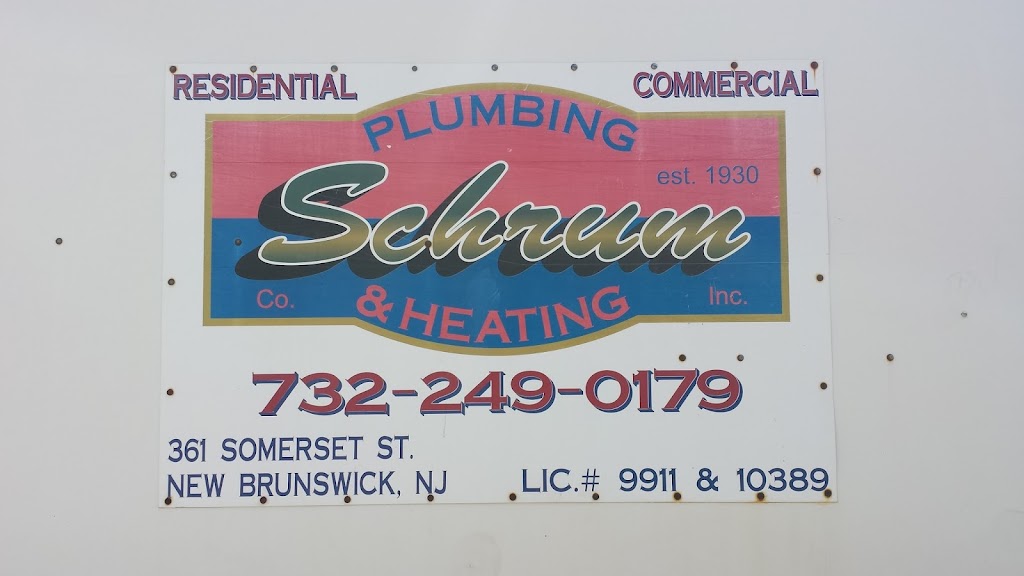 Schrum Plumbing & Heating | 361 Somerset St, New Brunswick, NJ 08901 | Phone: (732) 249-0179