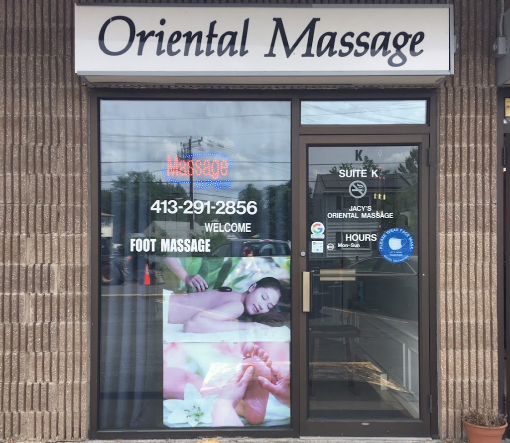 Jacys Oriental Massage | 525 Springfield St, Feeding Hills, MA 01030 | Phone: (413) 291-2856