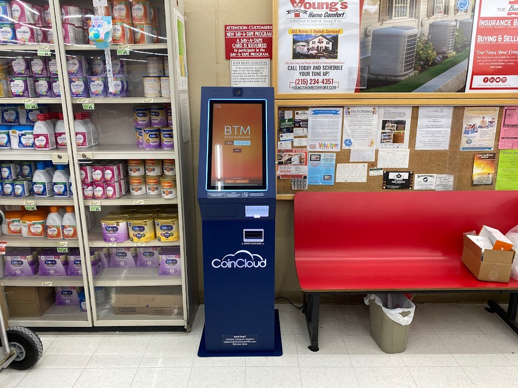 Coin Cloud Bitcoin ATM | 58 E 6th St, Red Hill, PA 18076 | Phone: (267) 313-5271