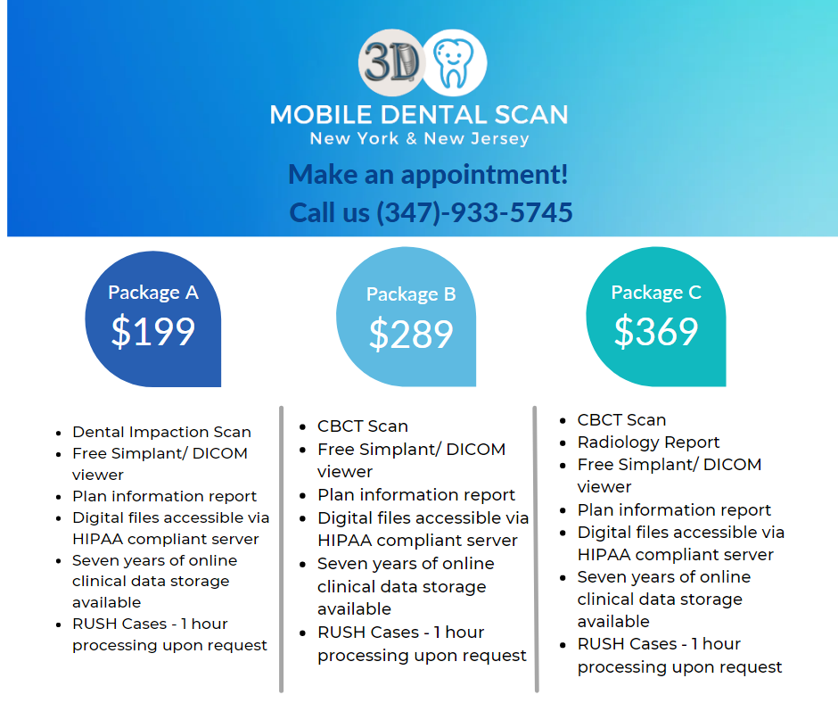 Mobile Dental Scan NY & NJ | 1382 Todd Rd, Toms River, NJ 08755 | Phone: (855) 333-7226