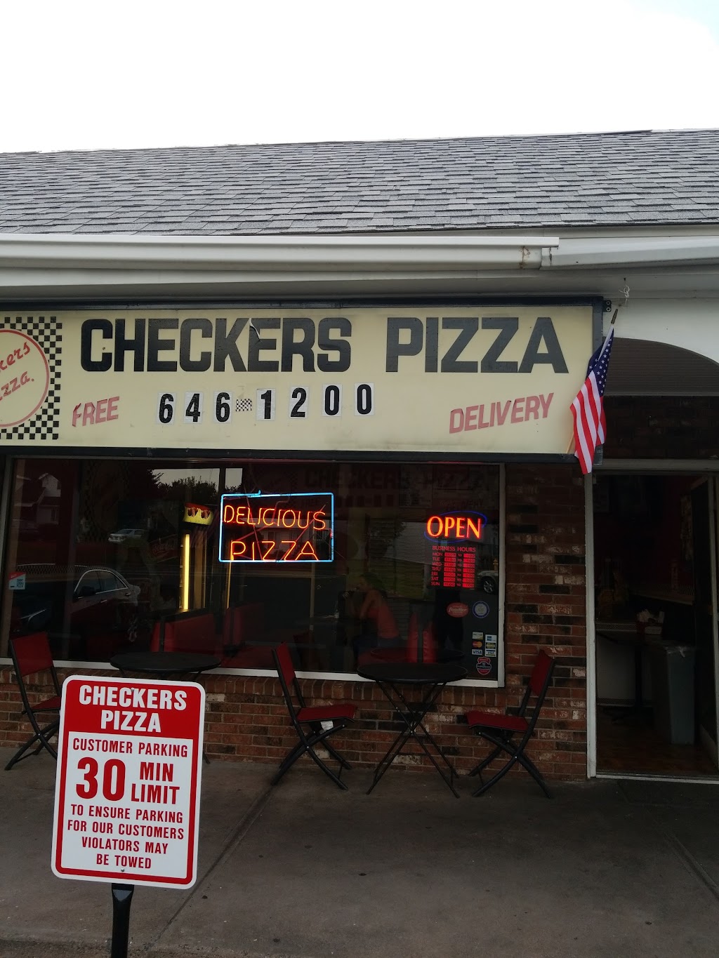 Checkers Pizza | 803 Hartford Rd, Manchester, CT 06040 | Phone: (860) 646-1200
