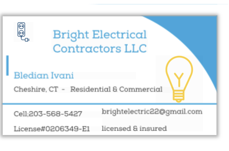 Bright Electrical Contractors LLC | 232 Lancaster Way, Cheshire, CT 06410 | Phone: (203) 568-5427