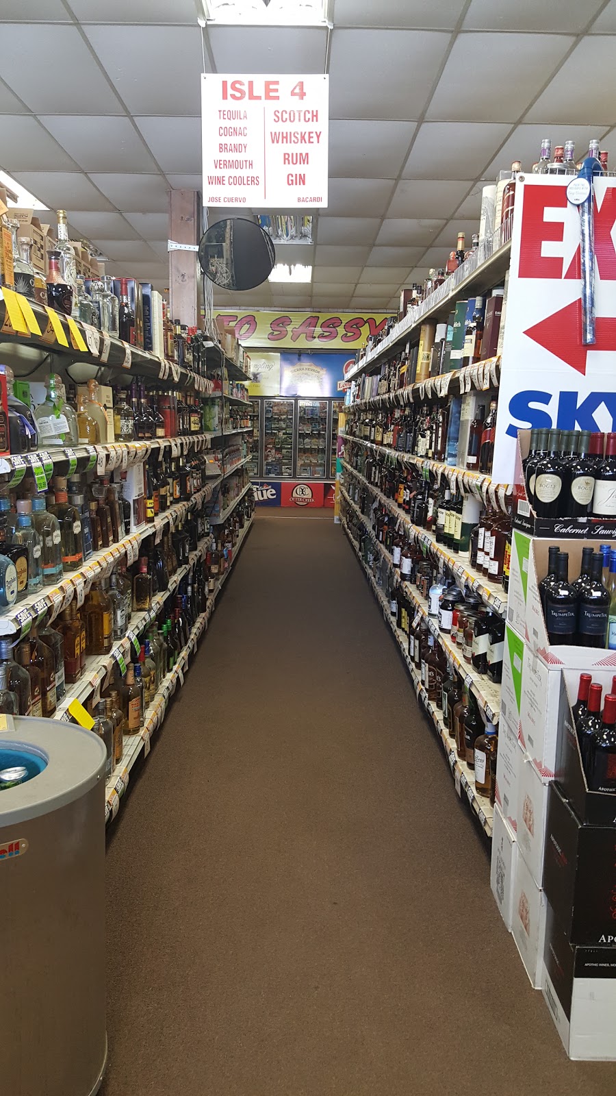 Sassy Liquors | 264 Meriden-Waterbury Turnpike, Southington, CT 06489 | Phone: (860) 863-5999