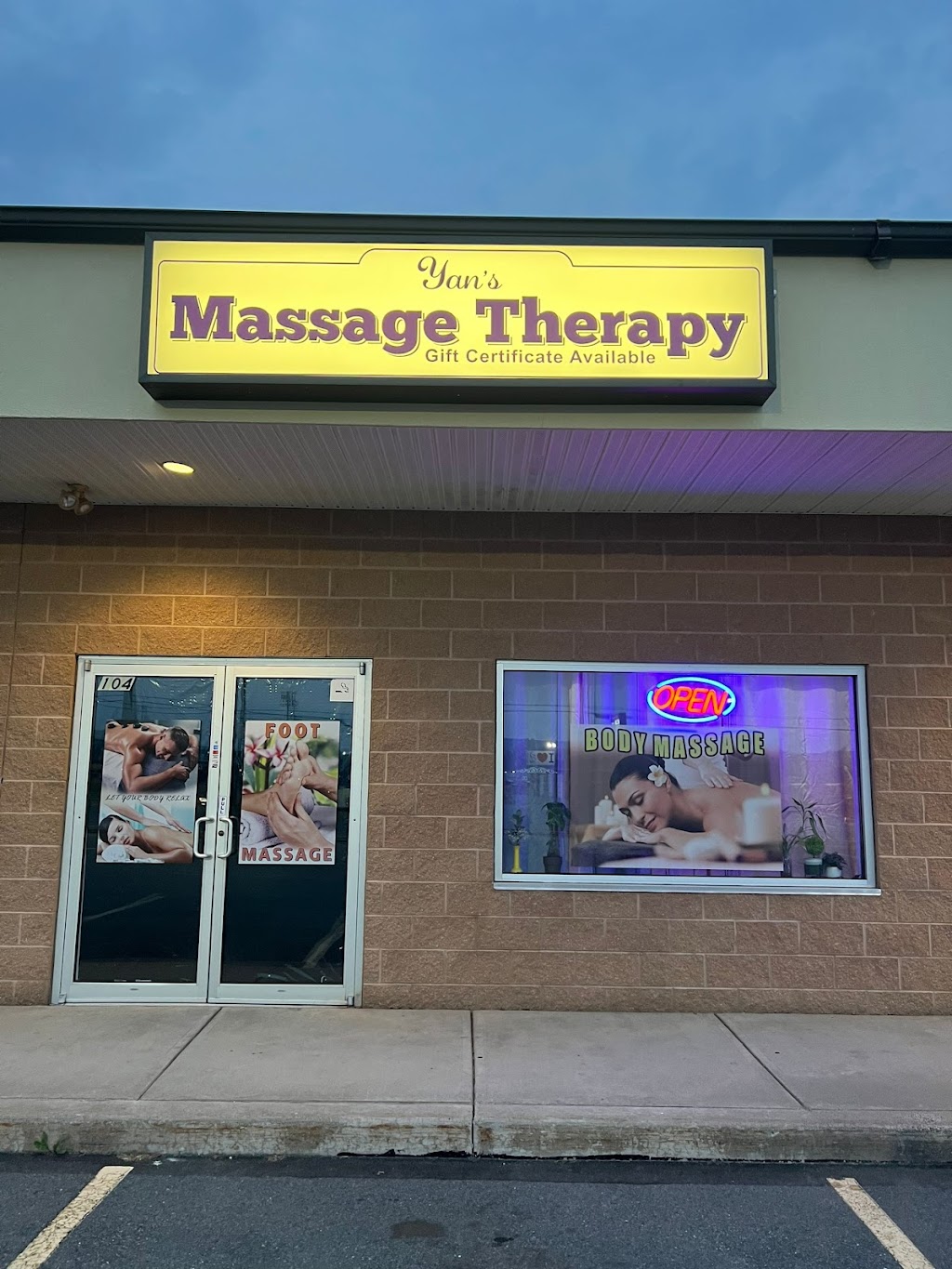 Yans Massage Therapy | 1636 US-209 suite 104, Brodheadsville, PA 18322 | Phone: (570) 856-5999