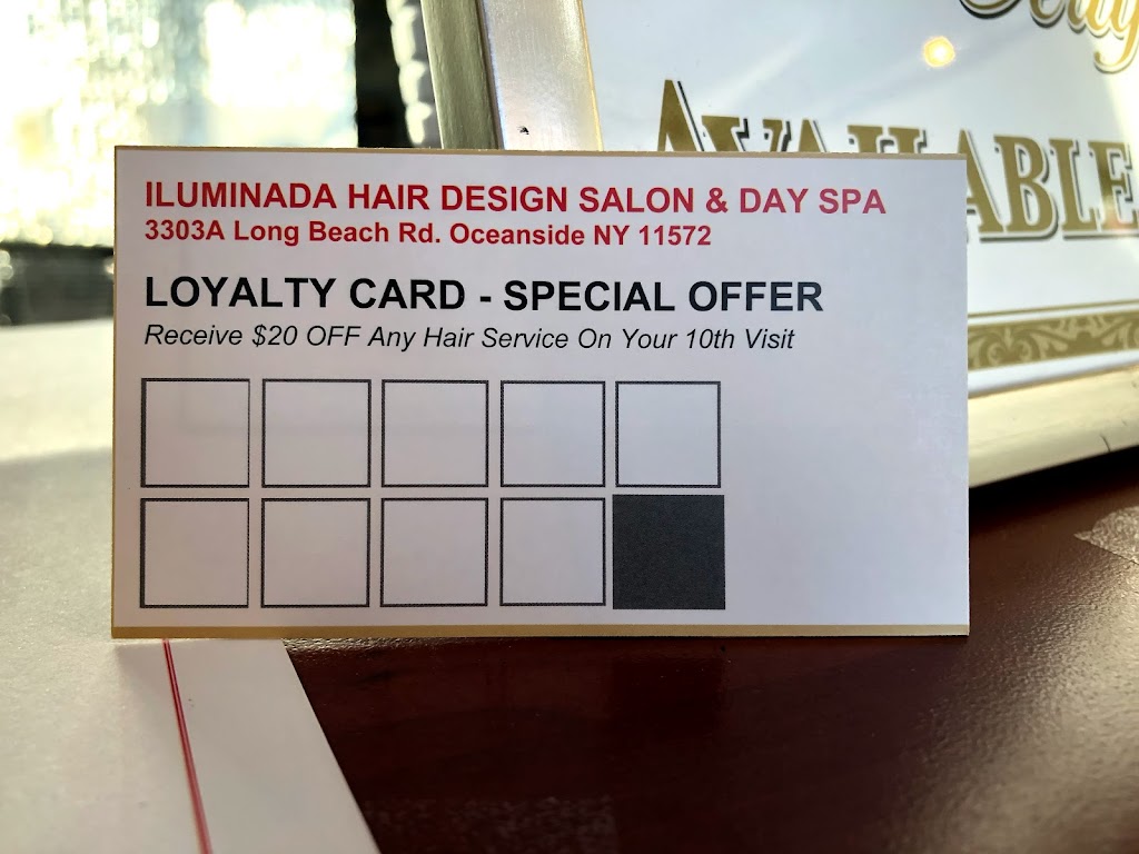 Iluminada Hair Design Salon and Day Spa | 3303 Long Beach Rd, Oceanside, NY 11572 | Phone: (516) 442-3090