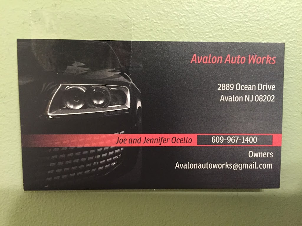 Avalon Auto Works | 2889 Ocean Dr, Avalon, NJ 08202 | Phone: (609) 967-1400