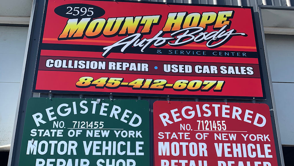 Mount Hope Auto Body and Service Center | 2595 Mt Hope Rd, Otisville, NY 10963 | Phone: (845) 412-6071