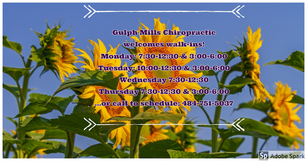 Gulph Mills Chiropractic Center | 570 W Dekalb Pike #113, King of Prussia, PA 19406 | Phone: (484) 751-5037