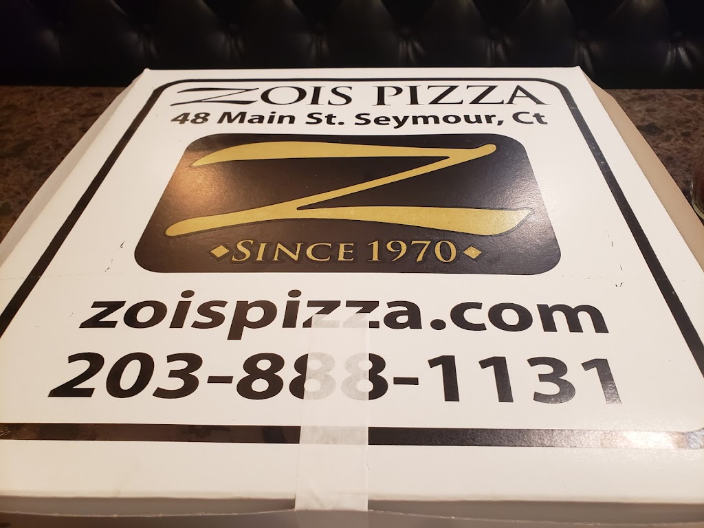 Zois Pizza Palace | 48 Main St, Seymour, CT 06483 | Phone: (203) 888-1131