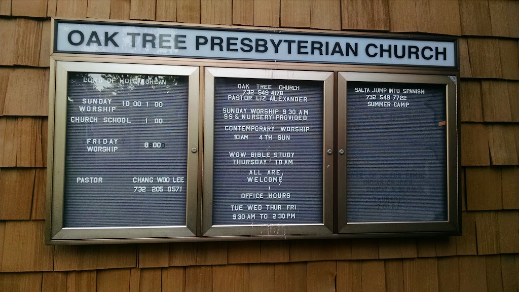 Oak Tree Presbyterian Church | 445 Plainfield Rd, Edison, NJ 08820 | Phone: (732) 549-4178