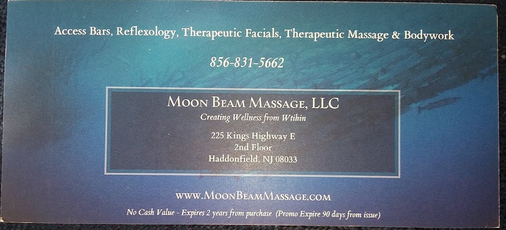 Moon Beam Massage | 225 Kings Hwy E 2nd floor, Haddonfield, NJ 08033 | Phone: (856) 831-5662