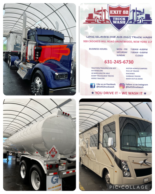 Exit 52 Truck Wash | 920 Crooked Hill Rd, Brentwood, NY 11717 | Phone: (631) 614-4723