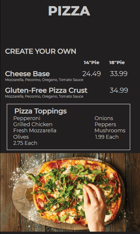 Grisini Pizza | 1 American Dream Wy, East Rutherford, NJ 07073 | Phone: (646) 417-9780