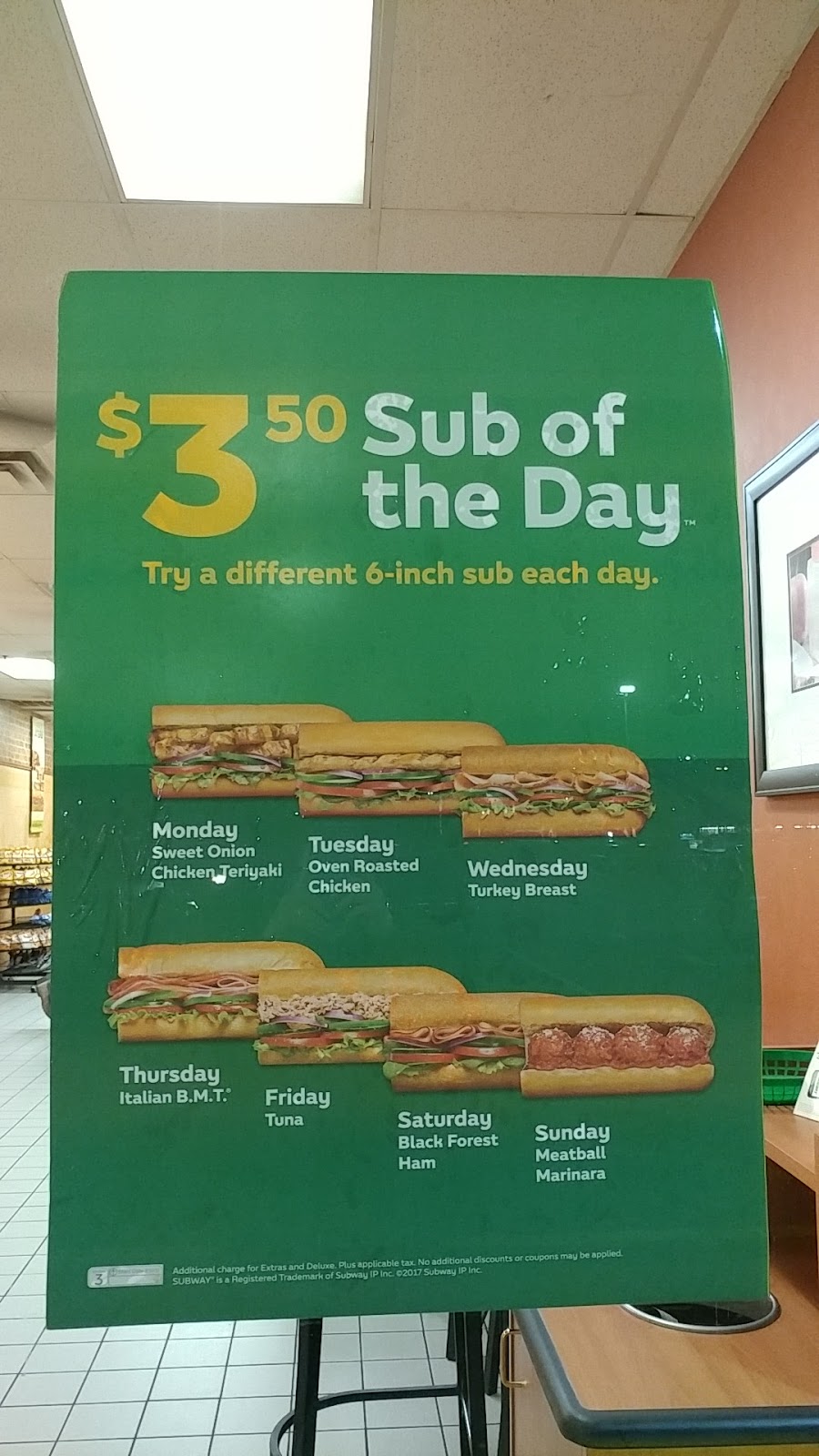 Subway | 1974 Middle Country Rd, Centereach, NY 11720 | Phone: (631) 981-1504