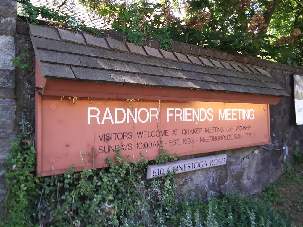 Radnor Friends Meeting | 610 Conestoga Rd, Villanova, PA 19085 | Phone: (610) 293-1153