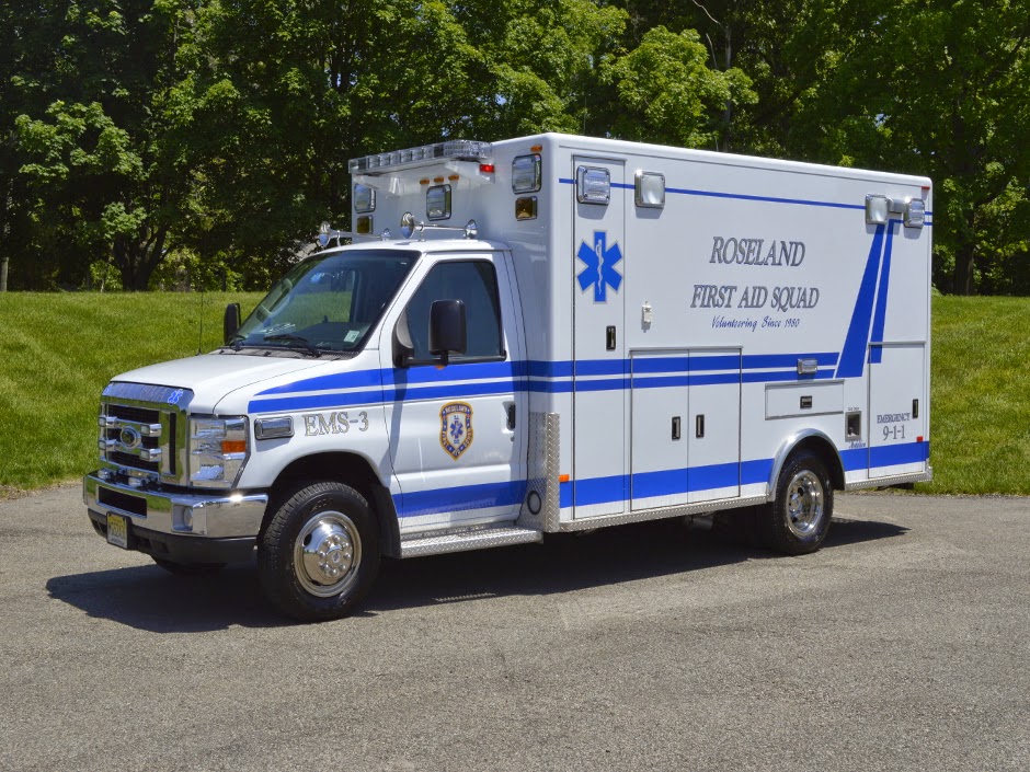 Roseland First Aid Squad | 300 Eagle Rock Ave, Roseland, NJ 07068 | Phone: (973) 403-6062