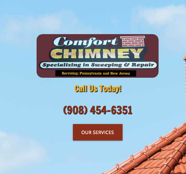 Comfort Chimney | 838 Ridge Rd, Phillipsburg, NJ 08865 | Phone: (908) 454-6351
