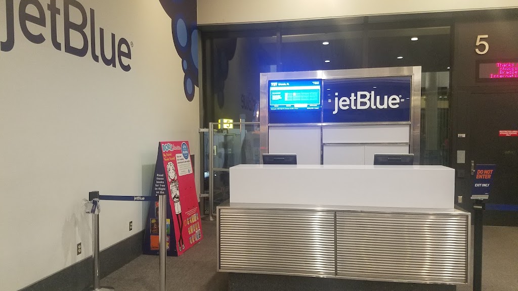 JetBlue Airways | Terminal A, 11 Schoephoester Rd, Windsor Locks, CT 06096 | Phone: (800) 538-2583