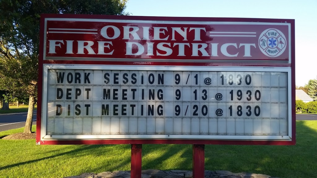 Orient Fire Department | 23300 Main Rd, Orient, NY 11957 | Phone: (631) 323-2445