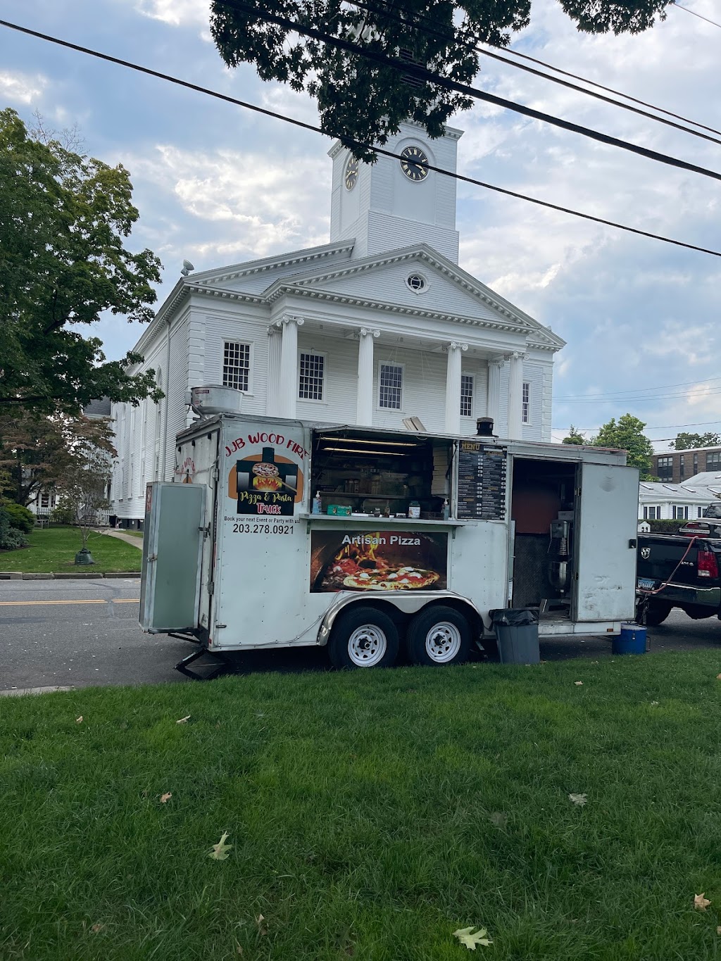 JJB Wood Fire Pizza & Pasta Truck | 8 Park St, Norwalk, CT 06851 | Phone: (203) 278-0921