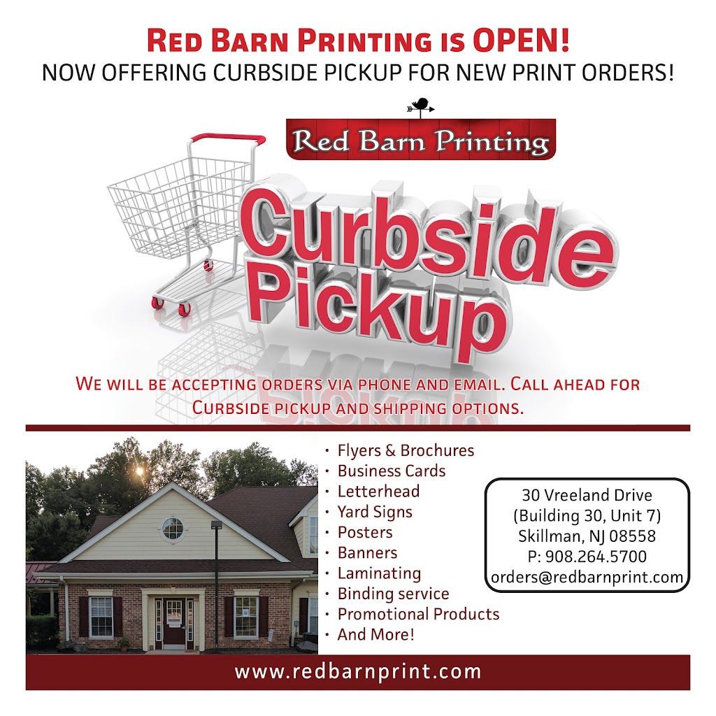 Red Barn Printing | 30 Vreeland Dr, Skillman, NJ 08558 | Phone: (908) 264-5700