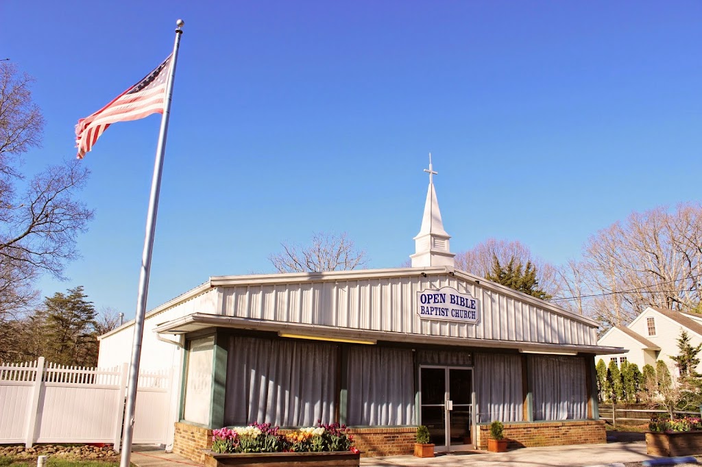 Open Bible Baptist Church | 2625 E Main St, Millville, NJ 08332 | Phone: (856) 825-7261