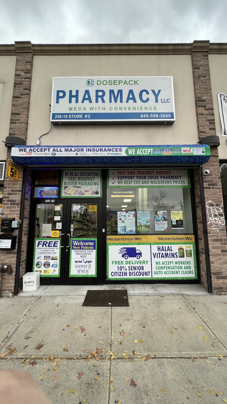 Dosepack Pharmacy | 258-15 Hillside Avenue Store # 2, Queens, NY 11004 | Phone: (718) 210-1477