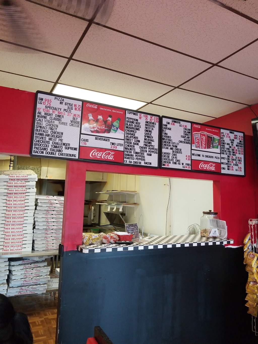 Checkers Pizza | 803 Hartford Rd, Manchester, CT 06040 | Phone: (860) 646-1200