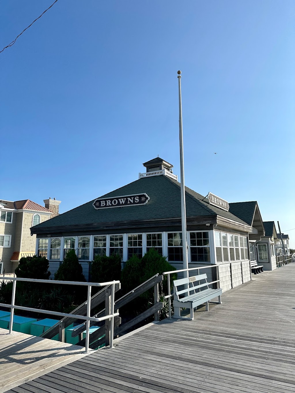 Browns Restaurant | 110 Boardwalk, Ocean City, NJ 08226 | Phone: (609) 391-0677