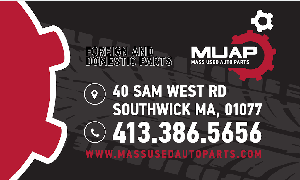 Mass Used Auto Parts | 58 Sam West Rd, Southwick, MA 01077 | Phone: (413) 386-5656