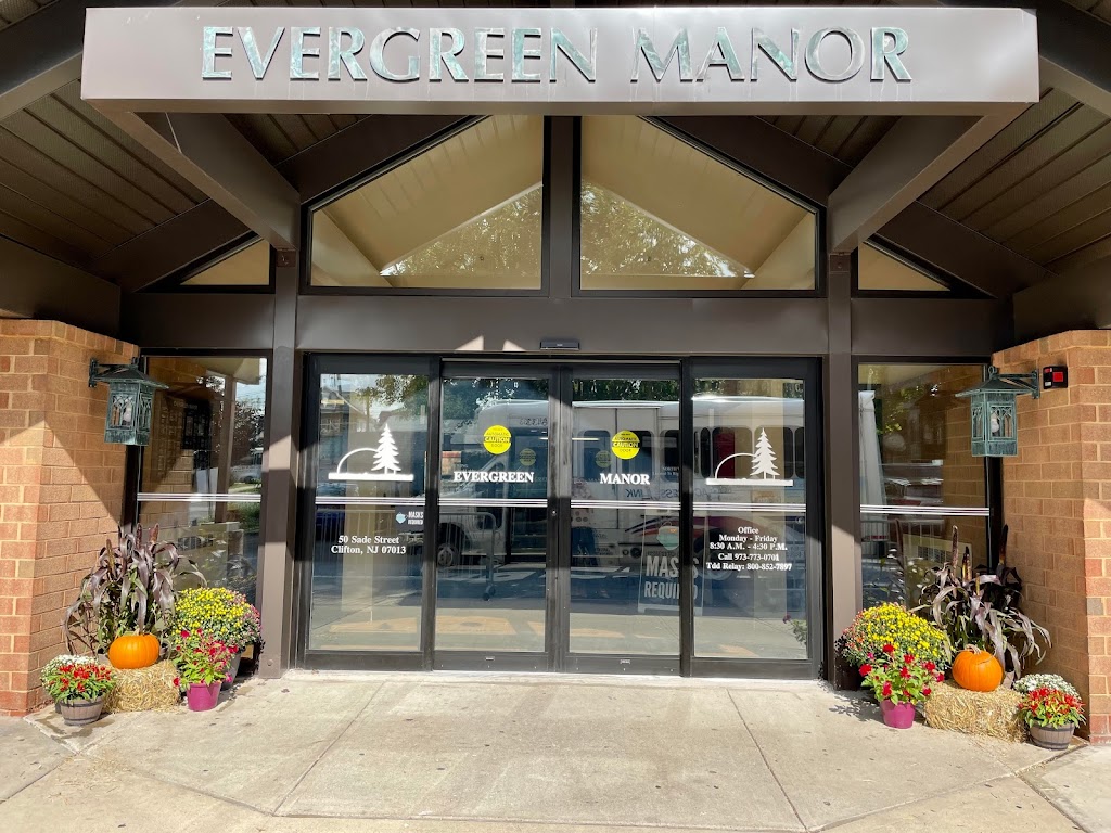 Evergreen Manor | 50 Sade St, Clifton, NJ 07013 | Phone: (973) 773-0701
