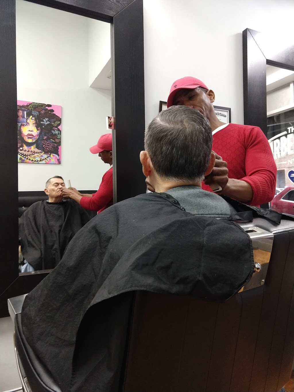 George @ The Barber Shop NYC | 8 Henshaw St, New York, NY 10034 | Phone: (212) 942-1008