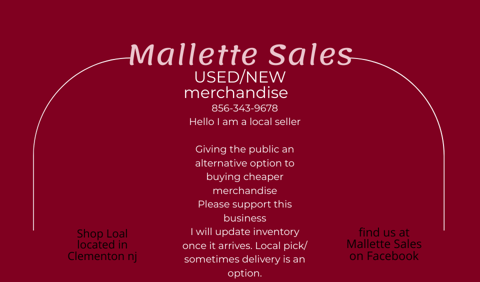 Mallette Sales | White Horse Pike, Clementon, NJ 08021 | Phone: (856) 343-9678