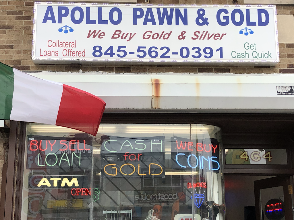 Apollo Pawn and Gold | 464 Broadway, Newburgh, NY 12550 | Phone: (845) 562-0391