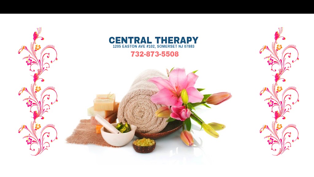 Central therapy | 1205 Easton Ave #102, Somerset, NJ 08873 | Phone: (732) 873-5508
