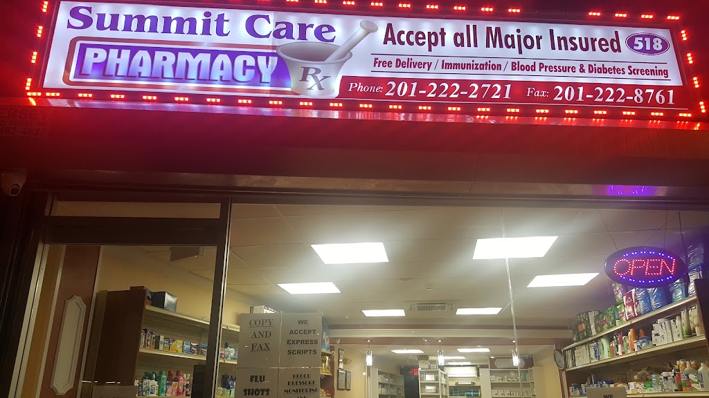 Summit Care Pharmacy | 518 Summit Ave, Jersey City, NJ 07306 | Phone: (201) 222-2721