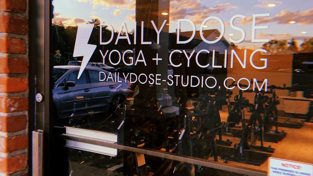 Daily Dose Yoga + Cycling | 610 College Hwy, Southwick, MA 01077 | Phone: (413) 374-4987