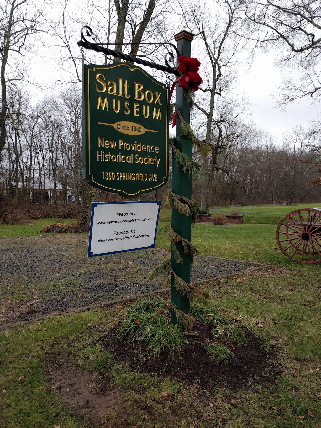 Saltbox Museum | 1350 Springfield Ave, New Providence, NJ 07974 | Phone: (908) 665-1034