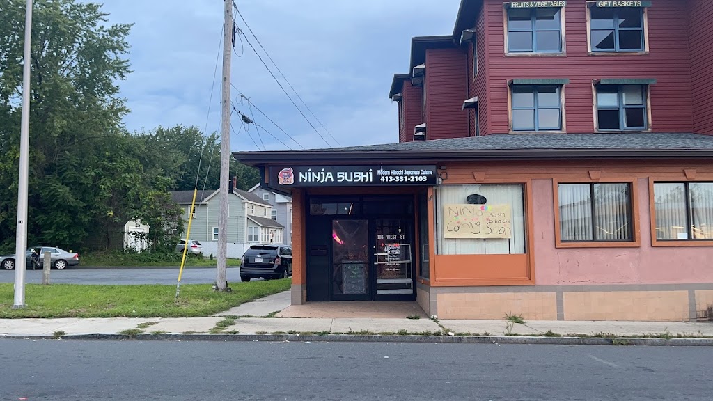 ninja sushi | 108 West St, Chicopee, MA 01013 | Phone: (413) 331-2103