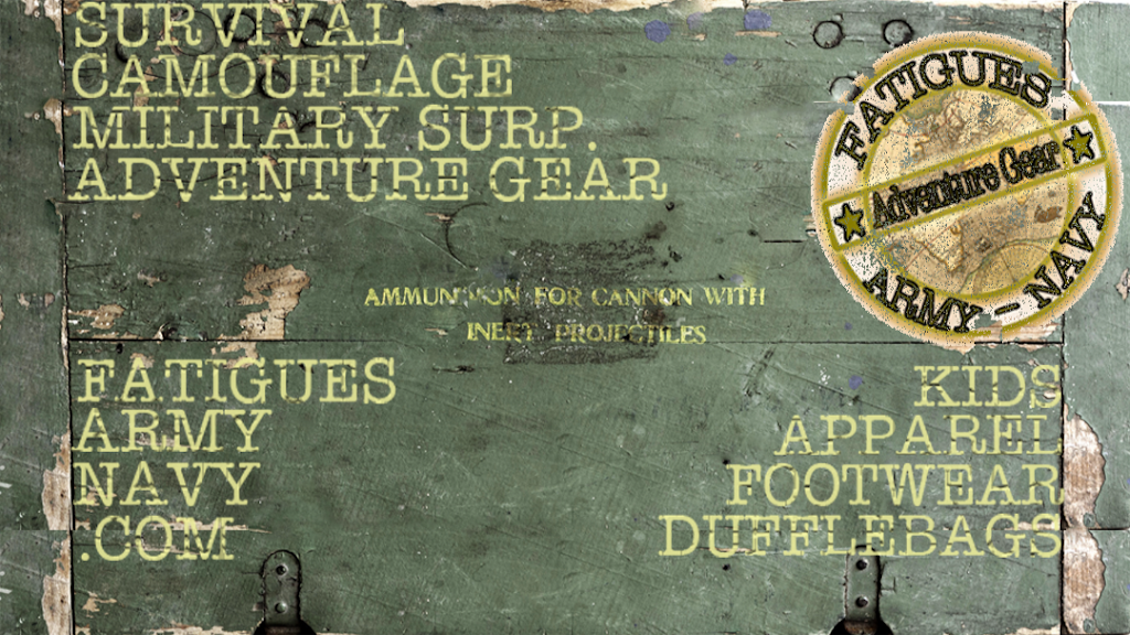 Fatigues Army & Navy Surplus Gear Company | 84 Texas Palmyra Hwy, Hawley, PA 18428 | Phone: (570) 226-6770
