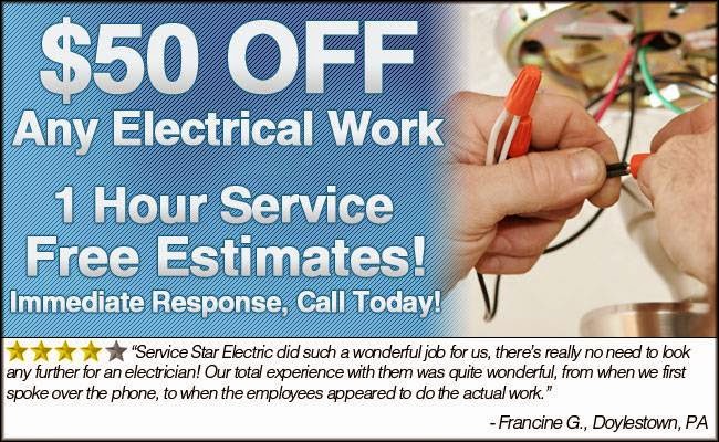 Service Star Electric | 2353 Tremont St, Philadelphia, PA 19115 | Phone: (215) 436-9585