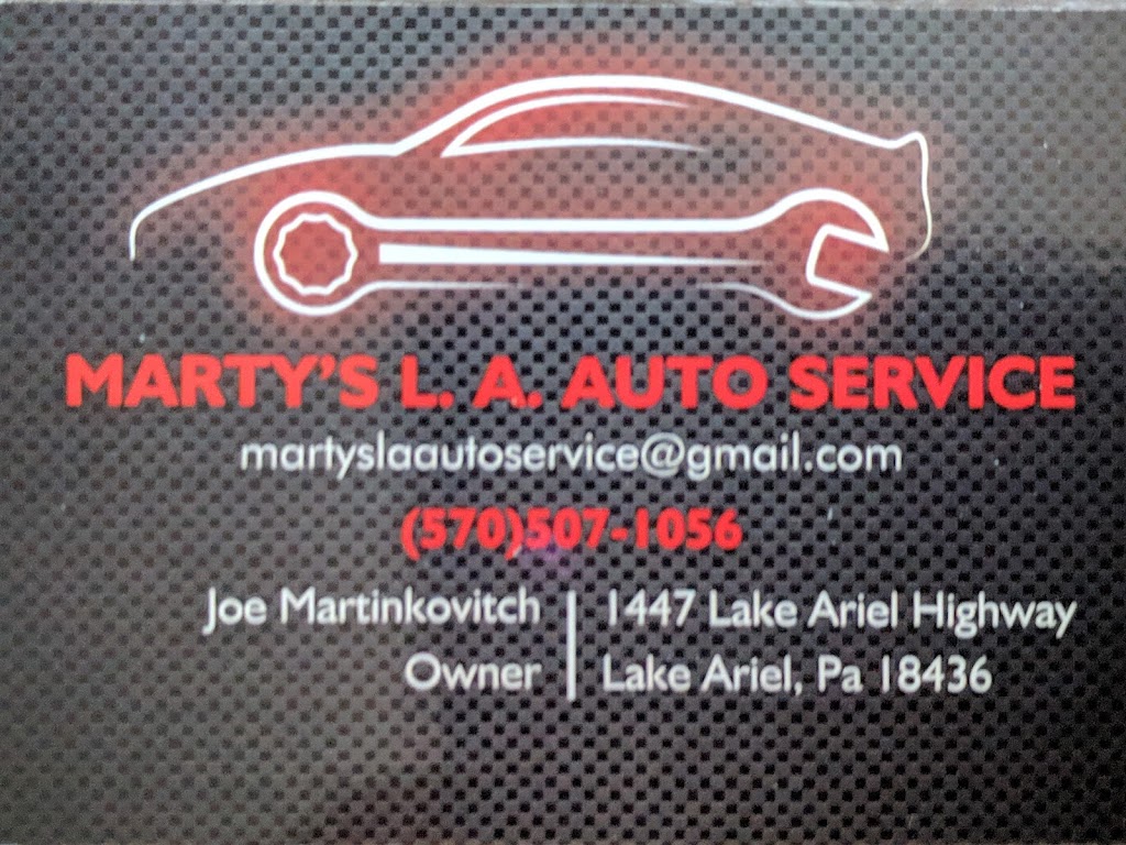 Martys L.A. Auto Service | 1447 Lake Ariel Hwy, Lake Ariel, PA 18436 | Phone: (570) 507-1056