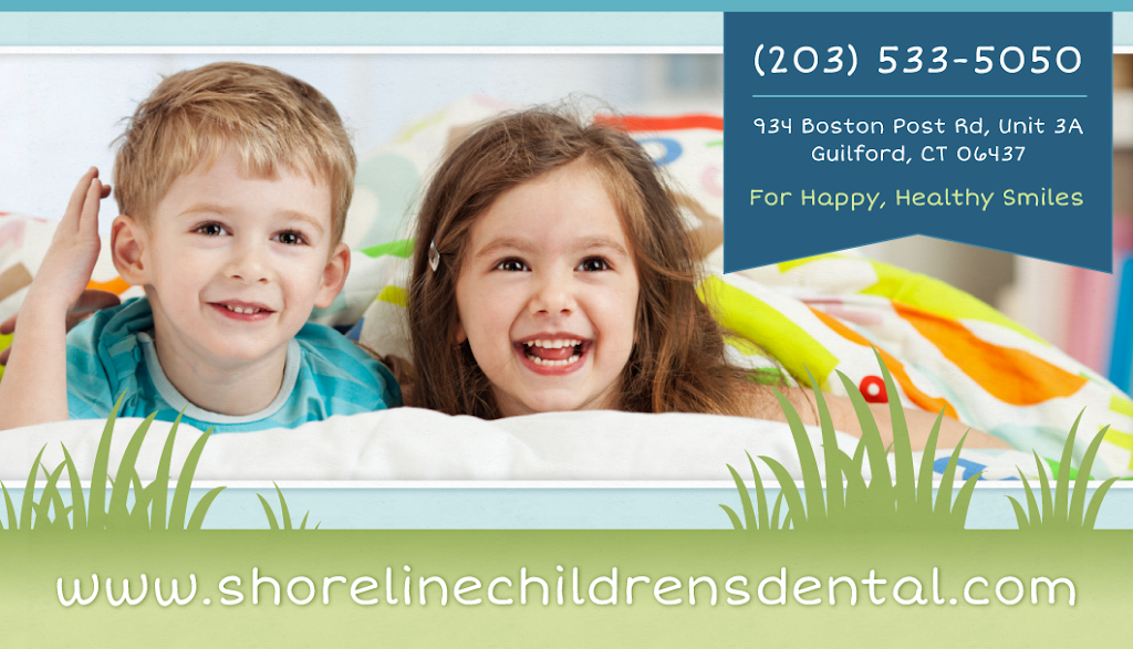 Shoreline Childrens Dentistry | 934 Boston Post Rd UNIT 3A, Guilford, CT 06437 | Phone: (203) 533-5050