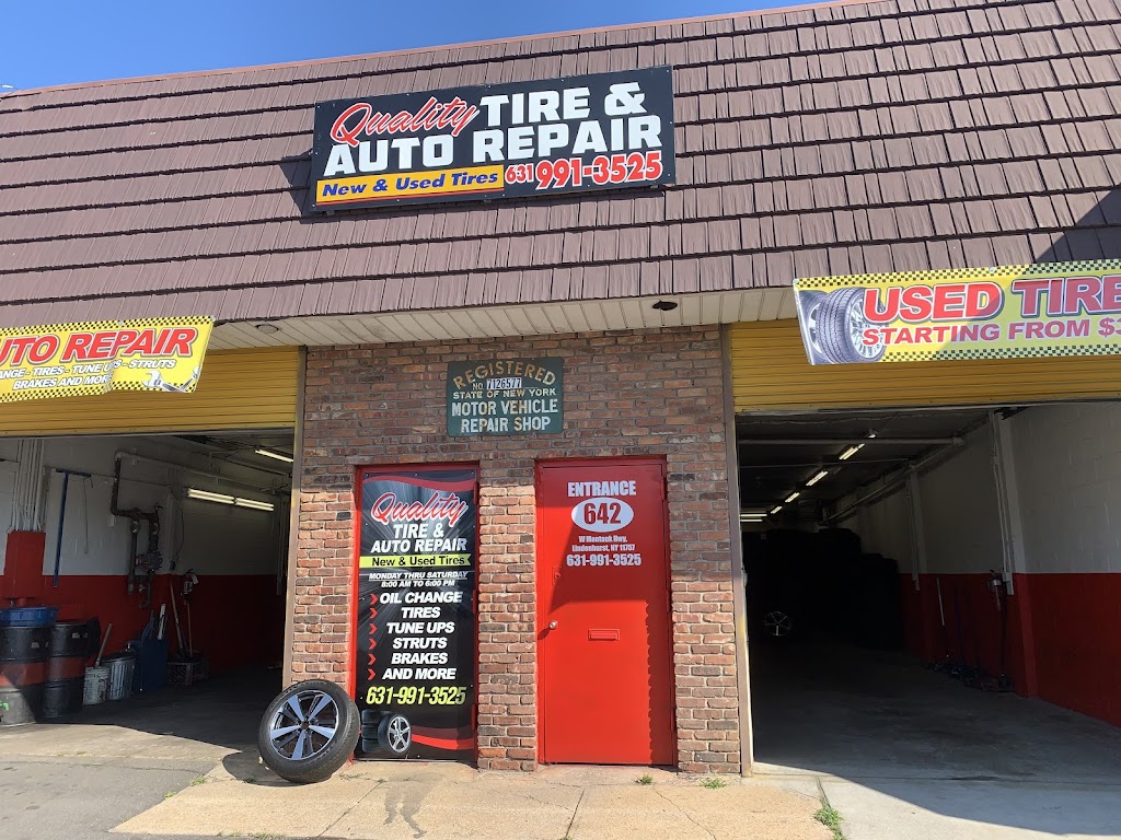 Quality Tire & Auto Repair | 642 W Montauk Hwy, Lindenhurst, NY 11757 | Phone: (631) 991-3525