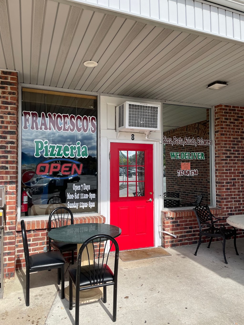 Francescos Pizzeria & Restaurant | 550 Count Rd. 530 The Crestwood Villlage, Shopping Center, 550 County Rd 530, Manchester Township, NJ 08759 | Phone: (732) 849-3768
