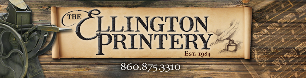 Ellington Printery, Inc. | 25 West Rd ste b, Ellington, CT 06029 | Phone: (860) 875-3310