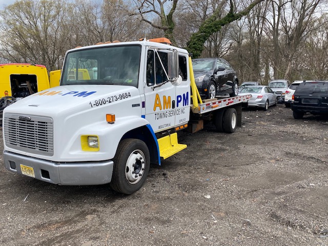 AM-PM Towing & Auto Body | 108 Wilson Ave, Port Monmouth, NJ 07758 | Phone: (732) 495-3428