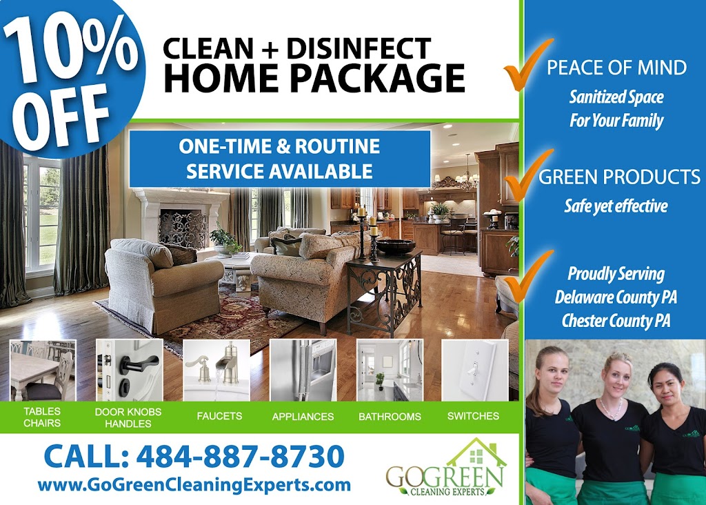 Go Green Cleaning Experts | 1221 West Chester Pike #200, West Chester, PA 19382 | Phone: (484) 887-8730