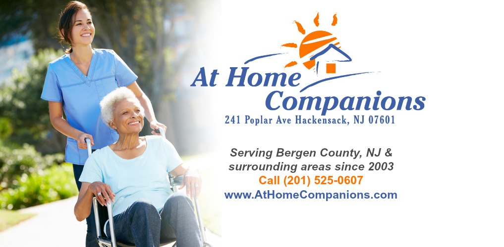 At Home Companions | 241 Poplar Ave, Hackensack, NJ 07601 | Phone: (201) 525-0607