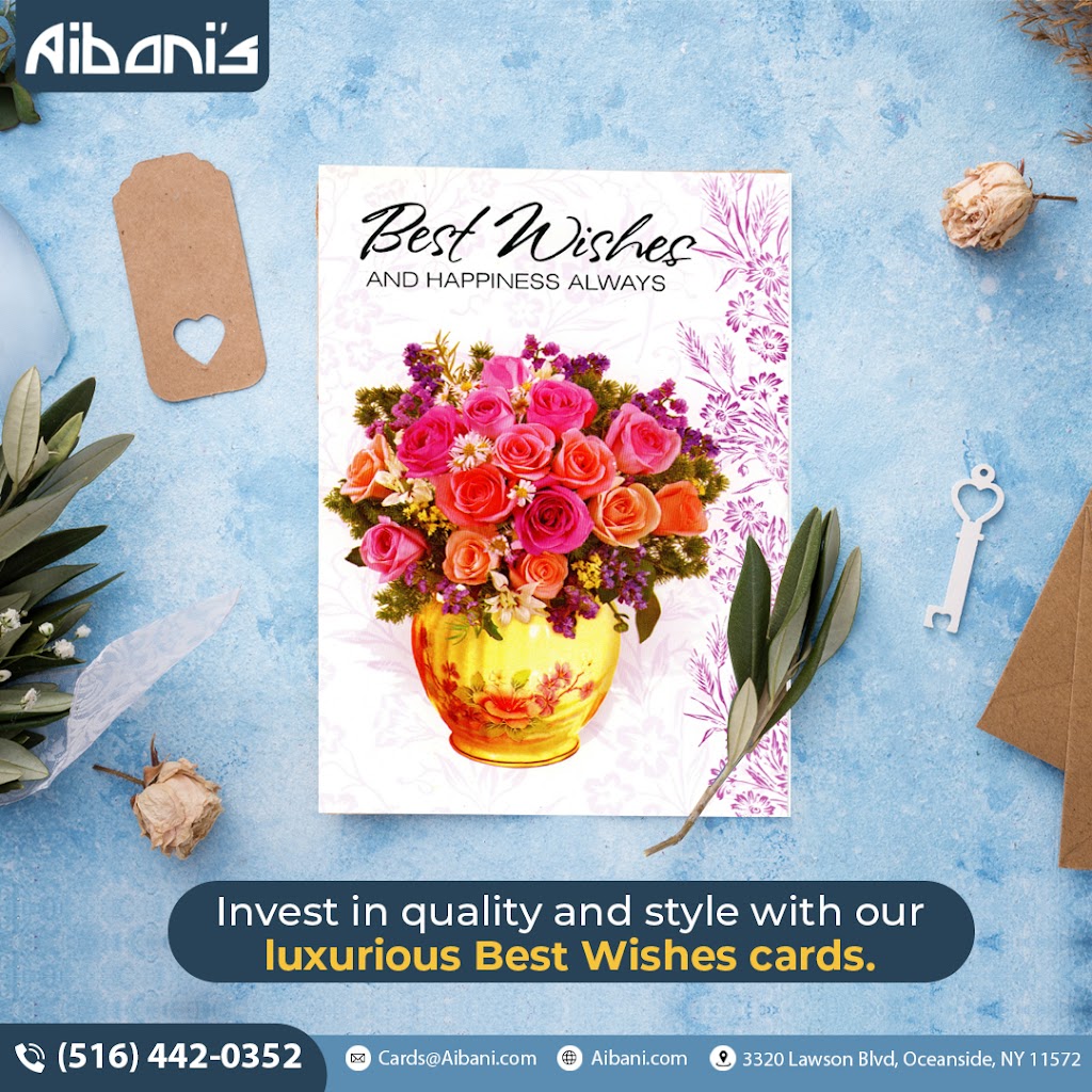 Greeting Cards Wholesaler - Aibanis Inc. | 3320 Lawson Blvd, Oceanside, NY 11572 | Phone: (516) 442-0352